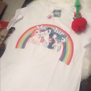 💕Moschino my little pony shirt 🦄️ Cute💕
